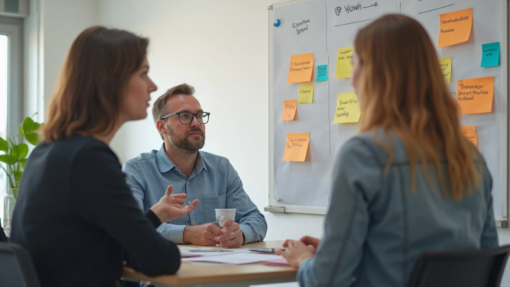 Diverse teamleden werken samen aan gezamenlijke doelstellingen