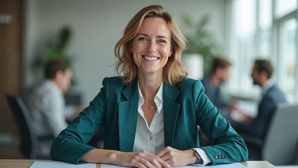 Portret van Marina, teamleidster uit Amsterdam, professionele werkfoto